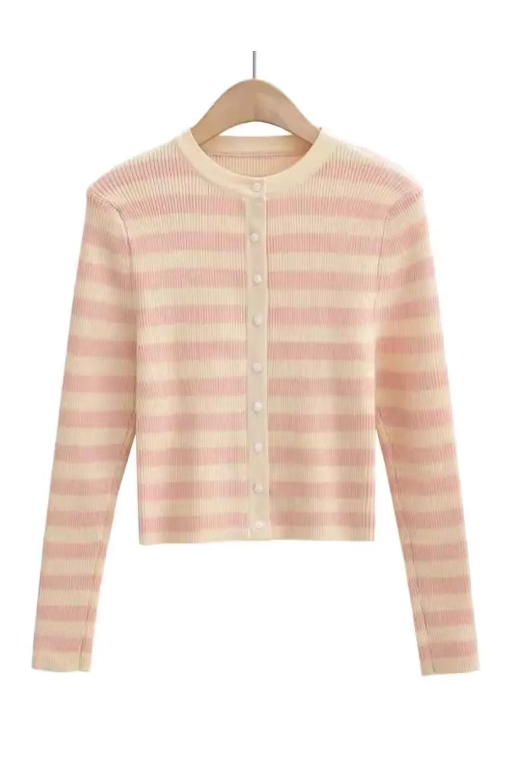 'Ada' Striped Knitted Cardigan (2 Colors)