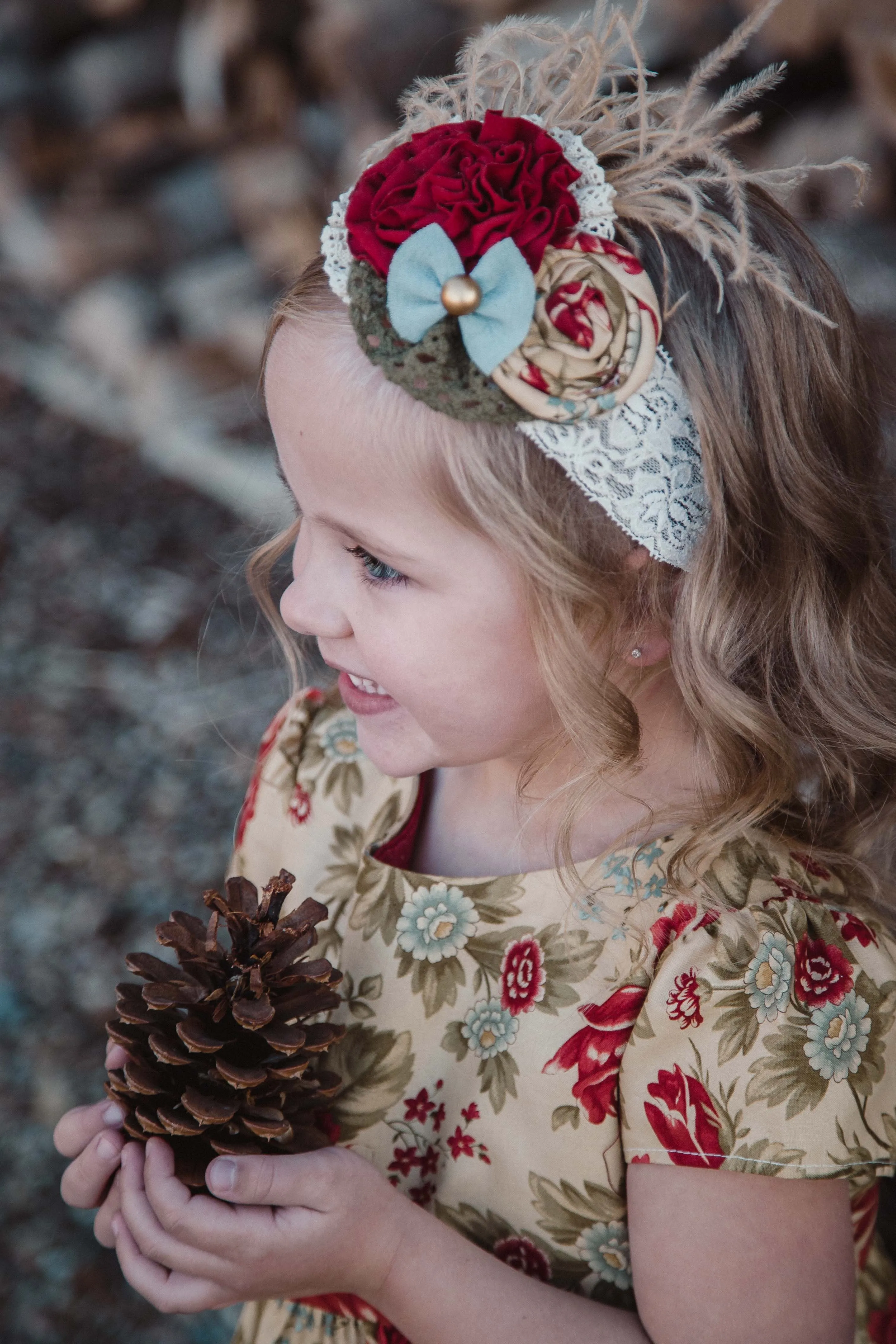 Alice Apron Dress - Floral