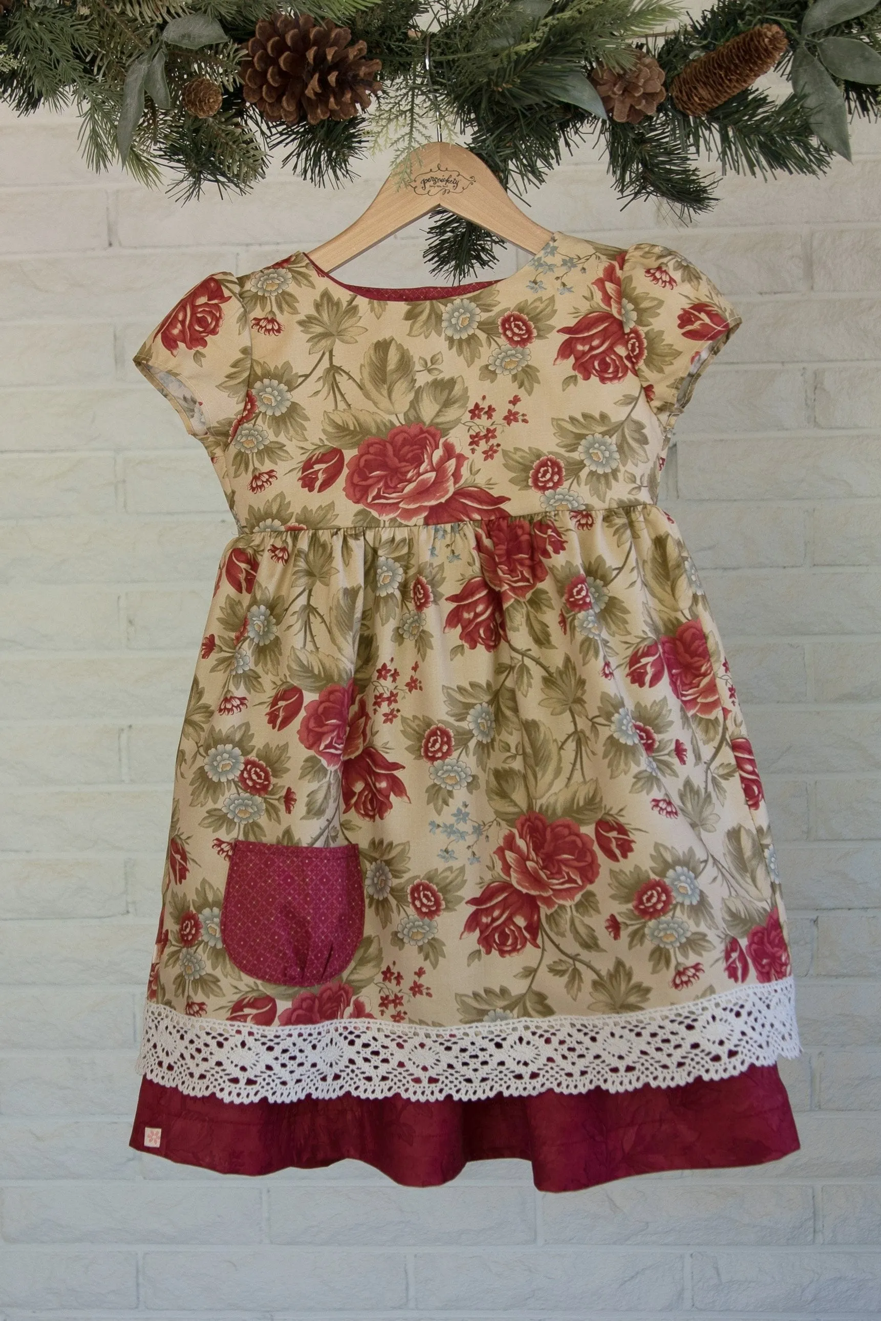 Alice Apron Dress - Floral