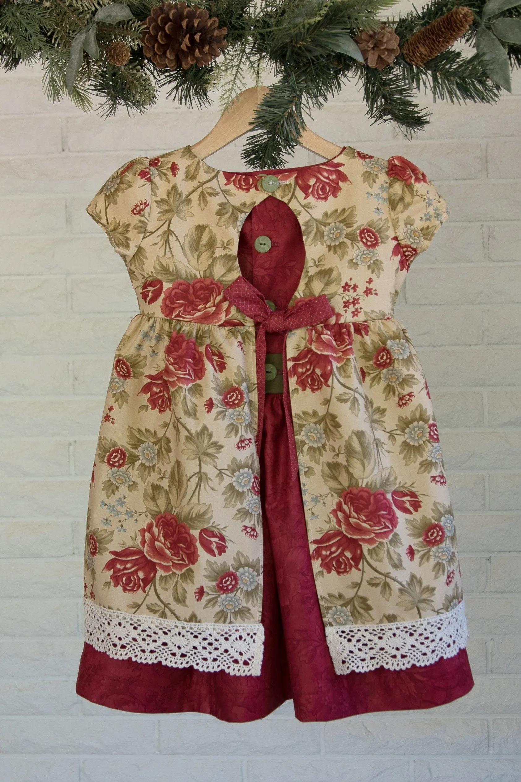 Alice Apron Dress - Floral