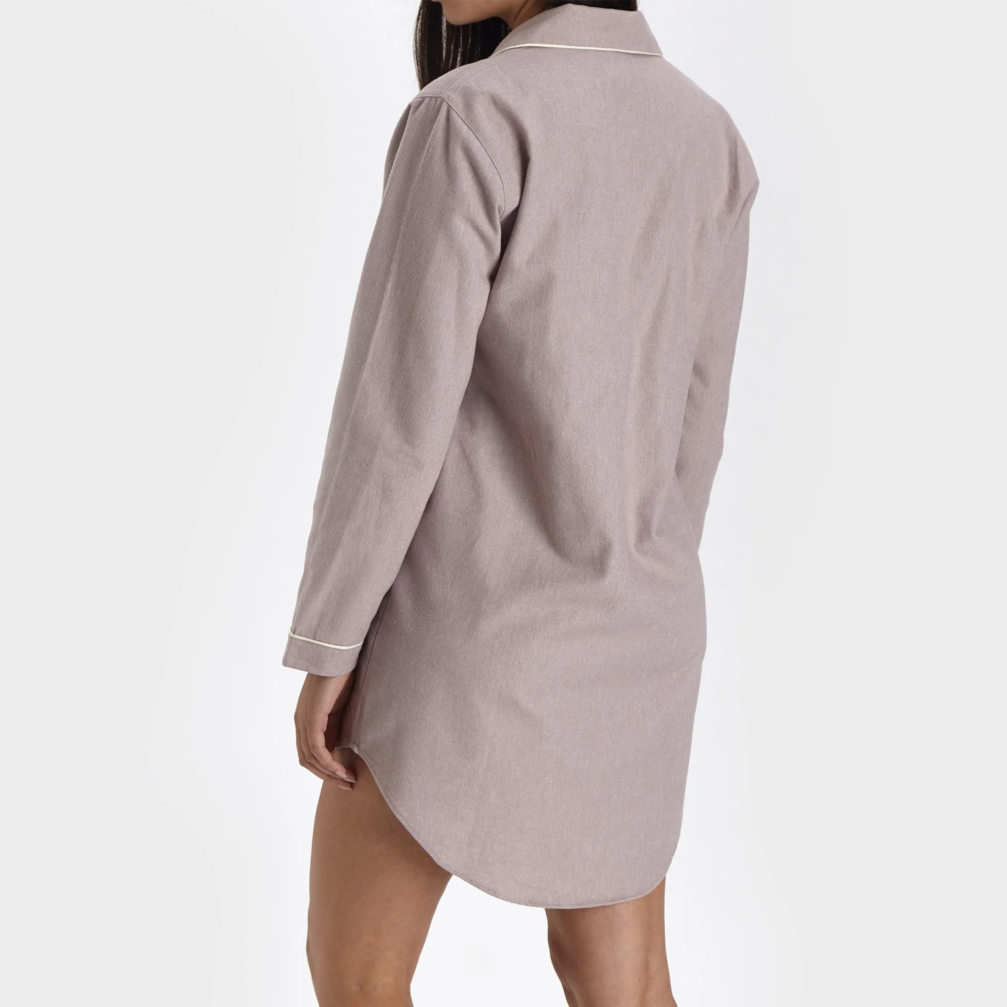 Arove Nightshirt [Light mauve/Natural white]