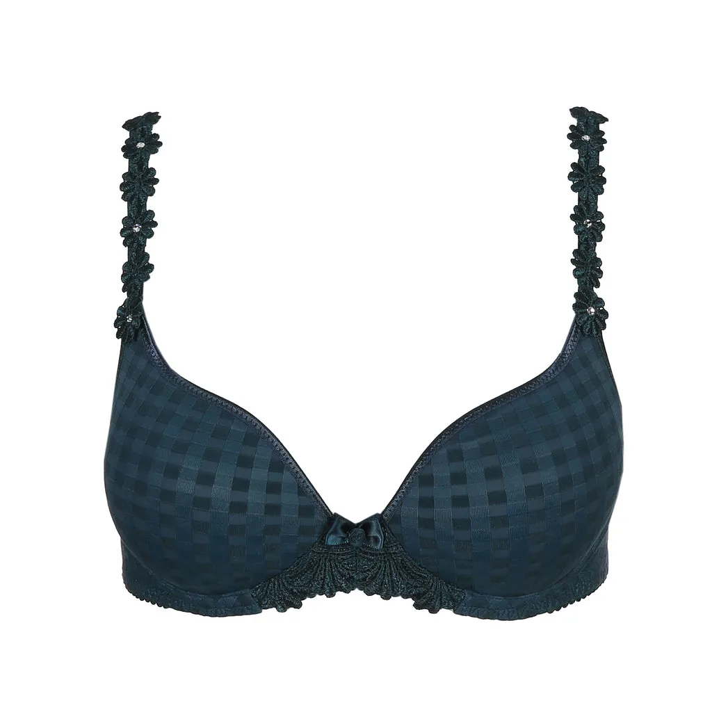 Avero Heart Shape Bra | Empire Green