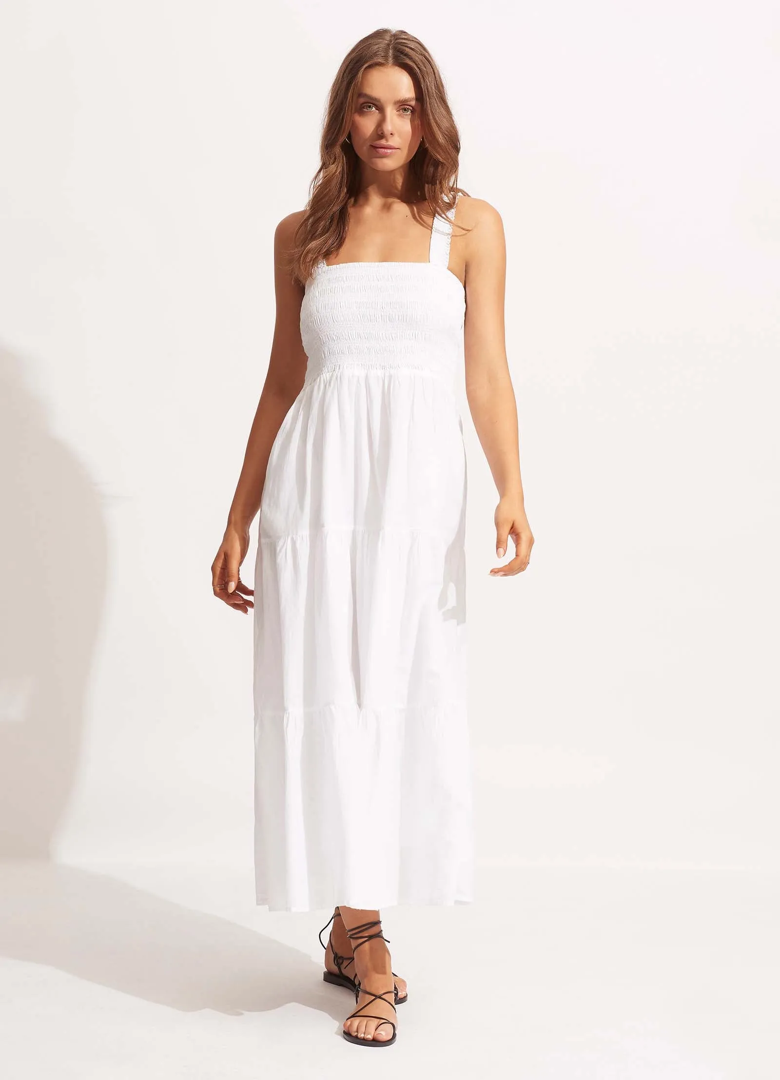 Beach House Dress - White