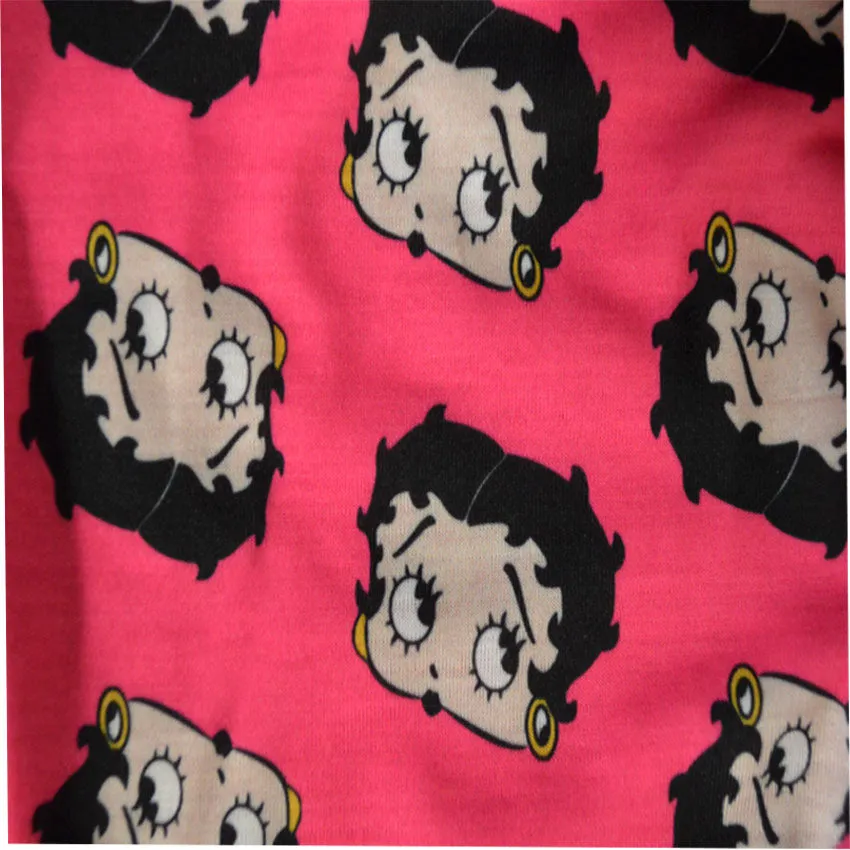 Betty Boop Sweet Betty Plus Size Fuchsia Nightshirt