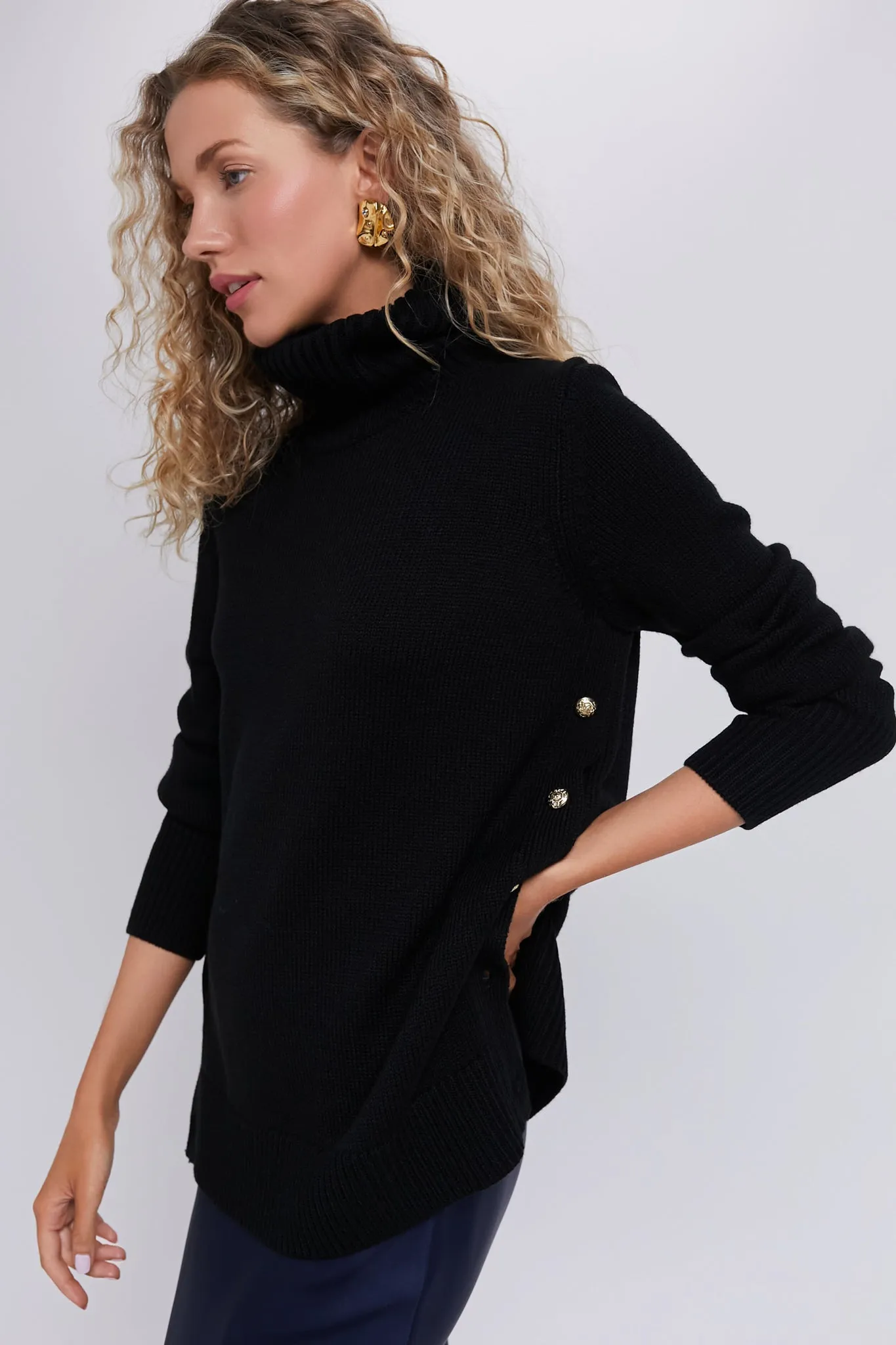 Black Sophia Sweater