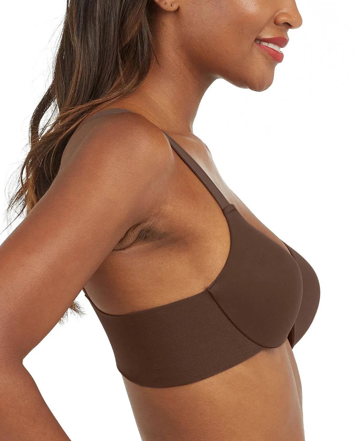 Bra-llelujah! SPANX Lightly Lined Full Coverage Bra, Brown