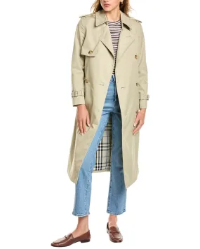 Burberry Double-Breasted Belted Trench Coat