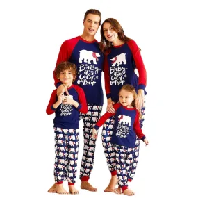 Christmas Pajamas Matching Family Pyjamas  Printed Parent-child Wear Set Father, Mom and Child Baby Pajama Top   Pants Pajama Set