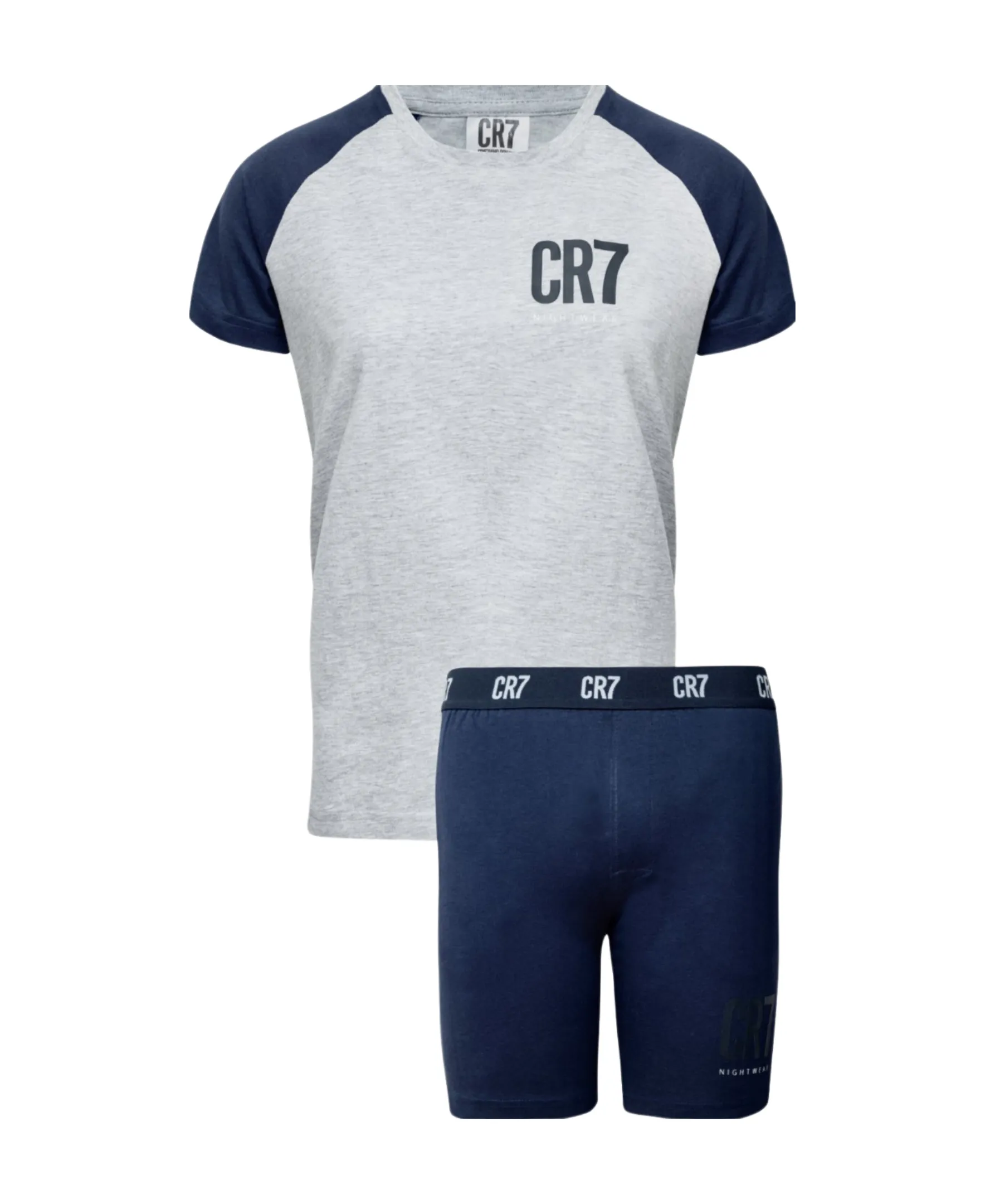 CR7 Boy's Loungewear, Pajama Set - Shorts, Short Sleeve