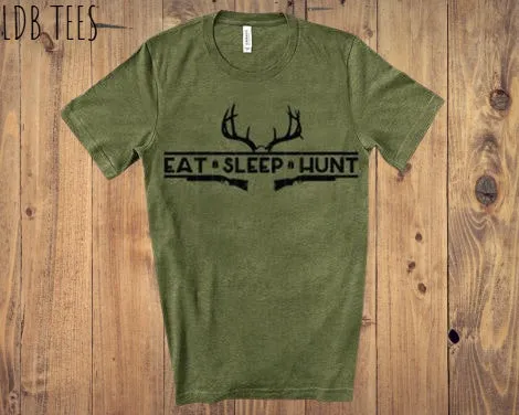 EAT SLEEP HUNT T-SHIRT