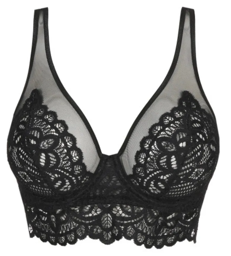 First Night 0141886 Longline - Black