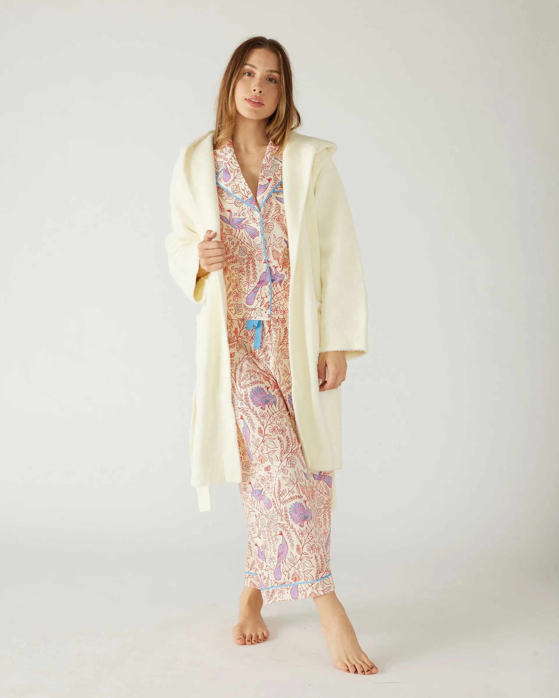 Goodnite Moon Hooded PJ Robe