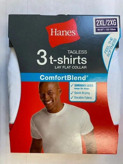 Hanes Men 3-Pack Comfort Blend Crew 2535P3