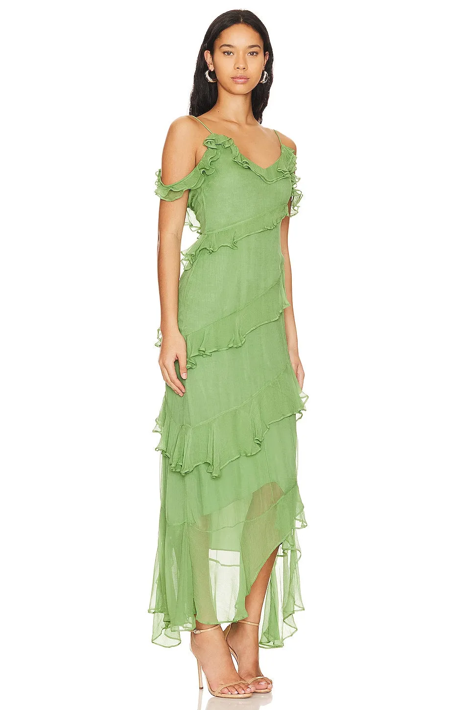 House of Harlow 1960 x REVOLVE Maxime Maxi Dress in Light Green