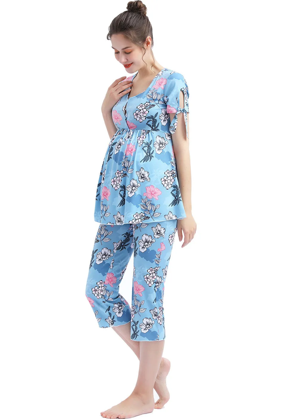 Kimi   Kai Maternity "Daya" Nursing Pajama Set