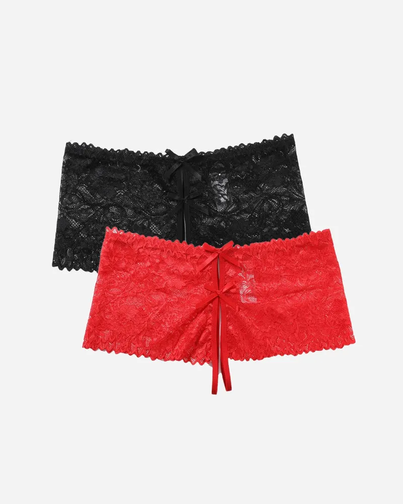 Lace Underwear High Waist Panty