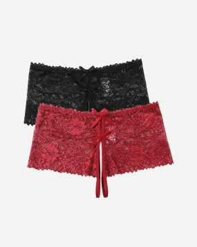 Lace Underwear High Waist Panty