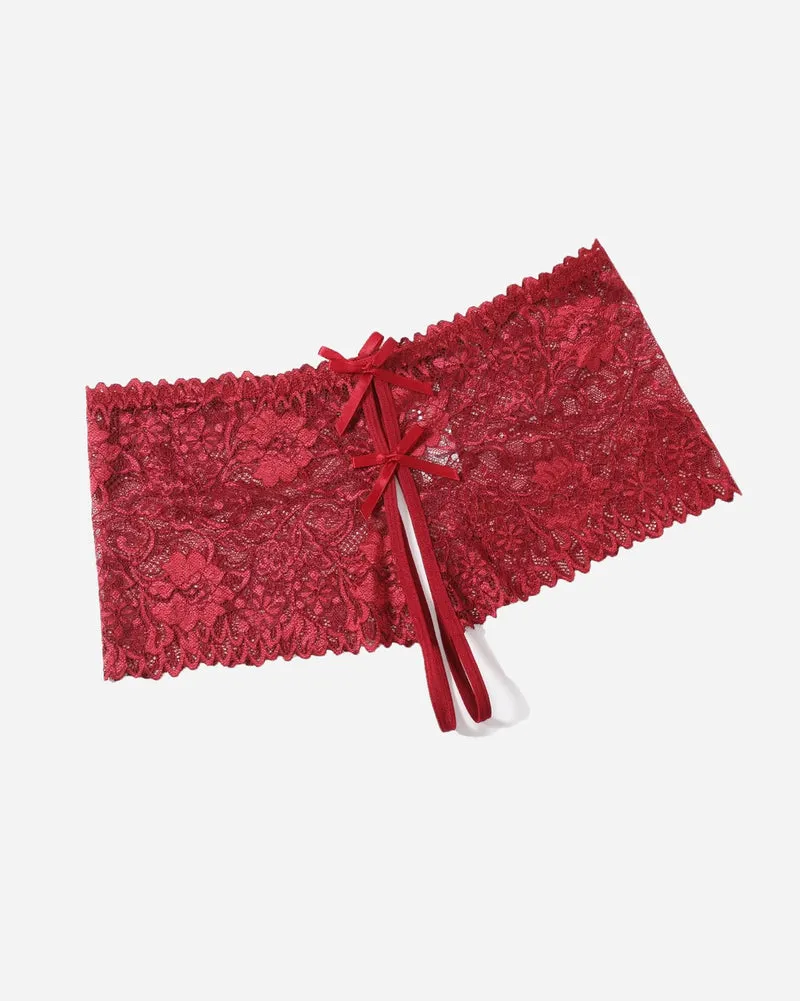 Lace Underwear High Waist Panty