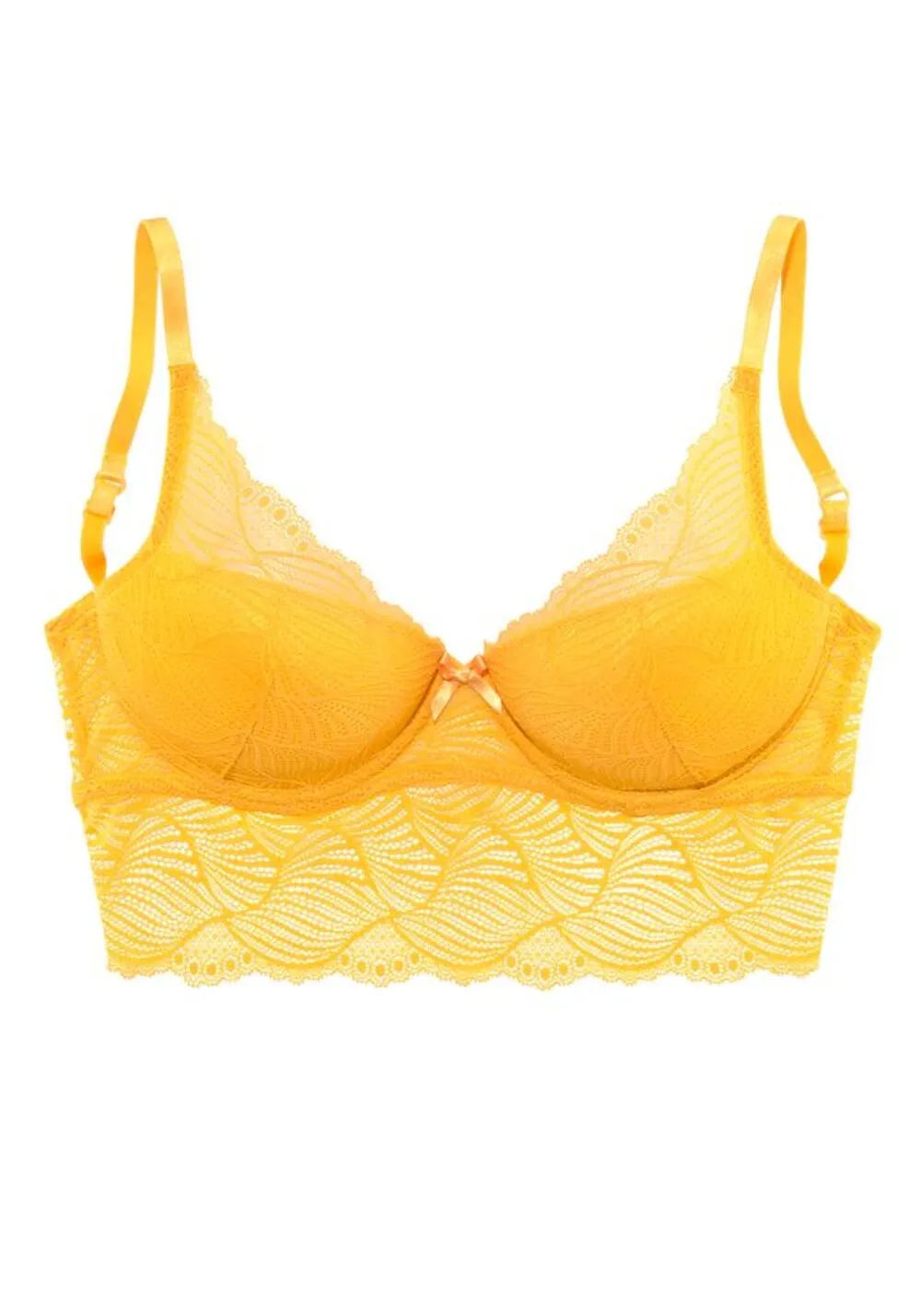 Lascana Esperia push-up bra, yellow