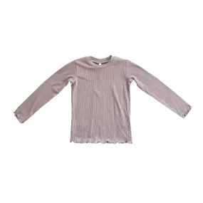 Lettuce Hem Tee - Lilac