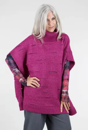 Limi Cowl Poncho, Orchid