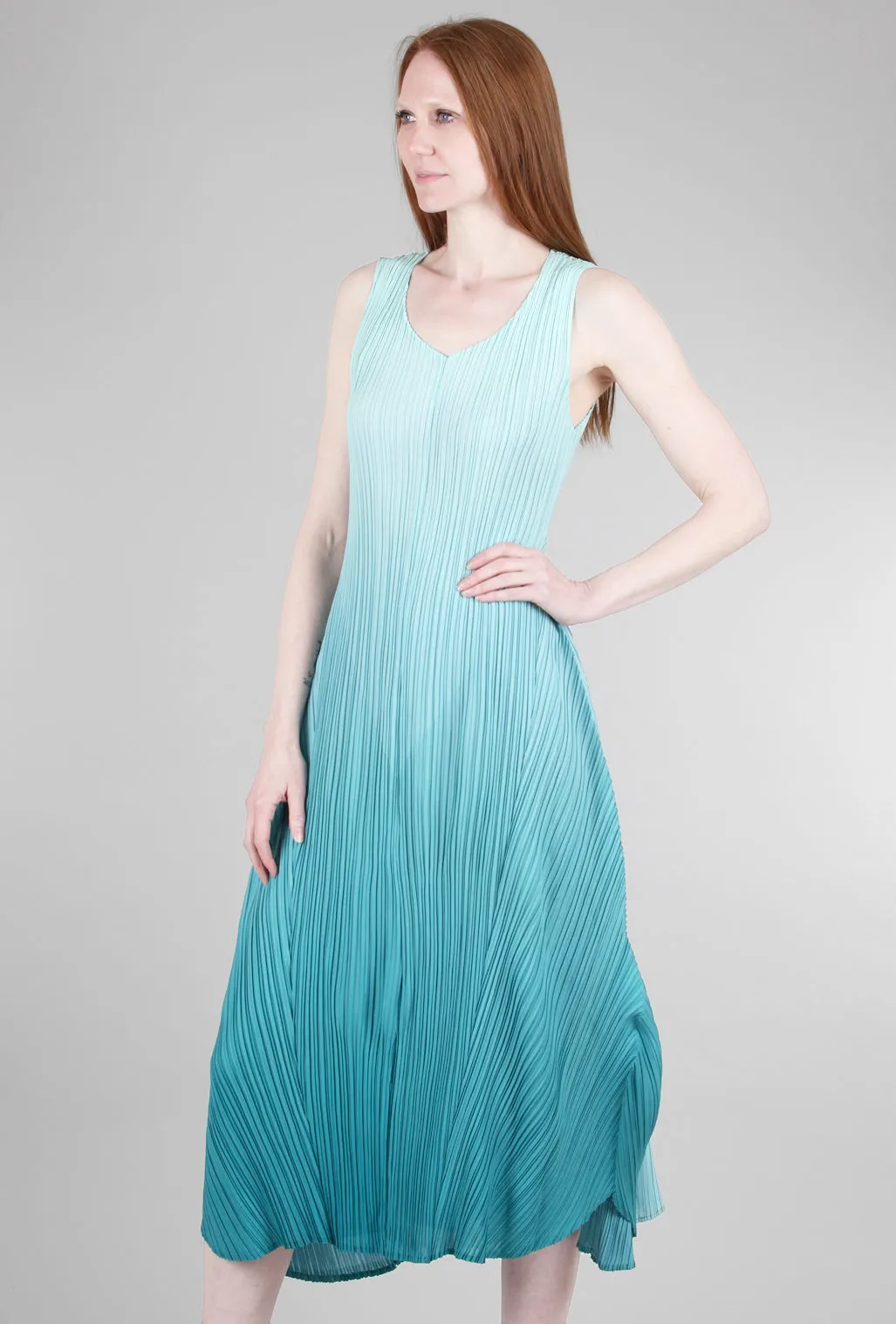 Long Estrella Dress, Lake House Ombre