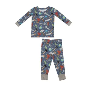 Long Sleeve Bamboo Loungewear Set - Happy Toolbox