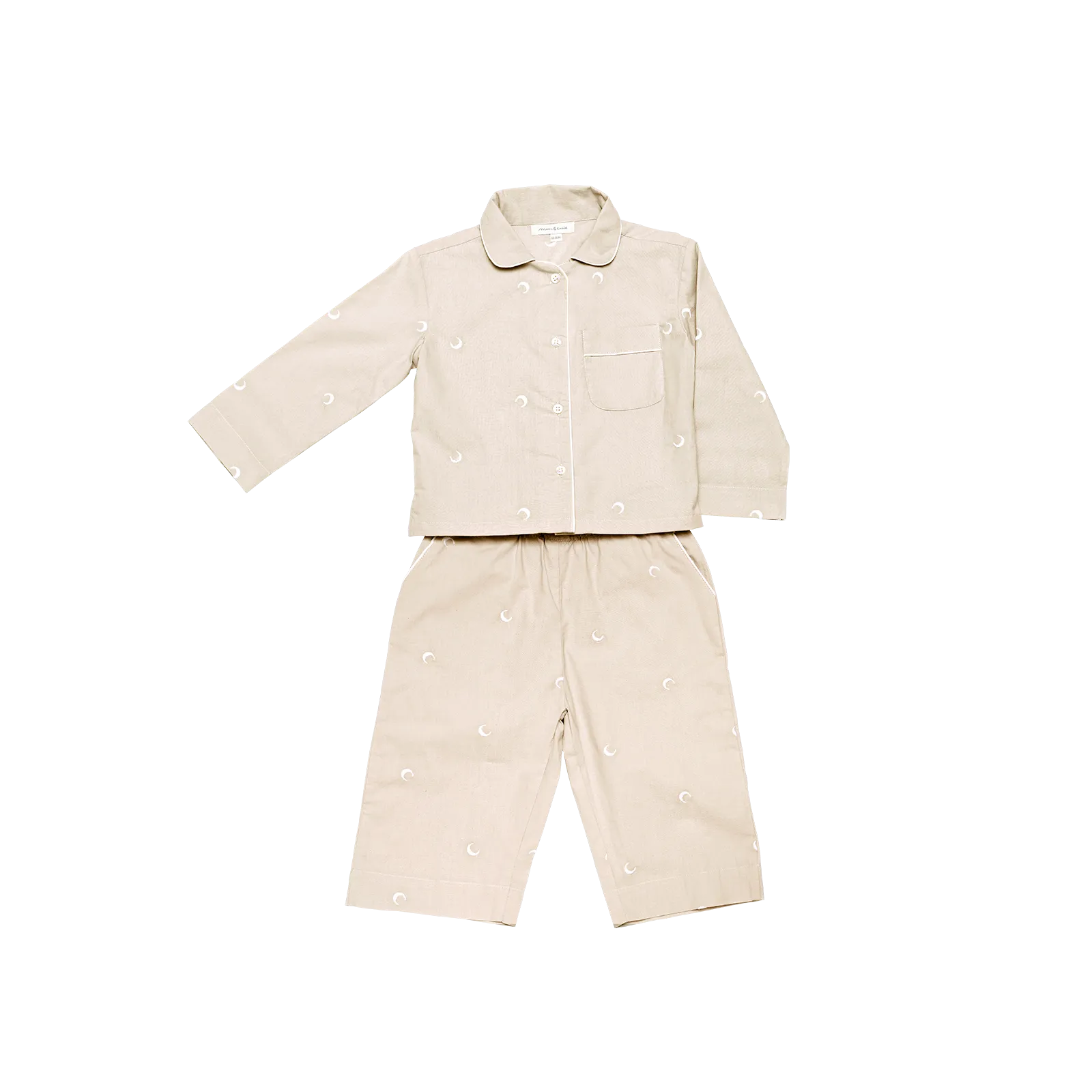 Moonchild Loungewear Set, Light Sand by Maanesten