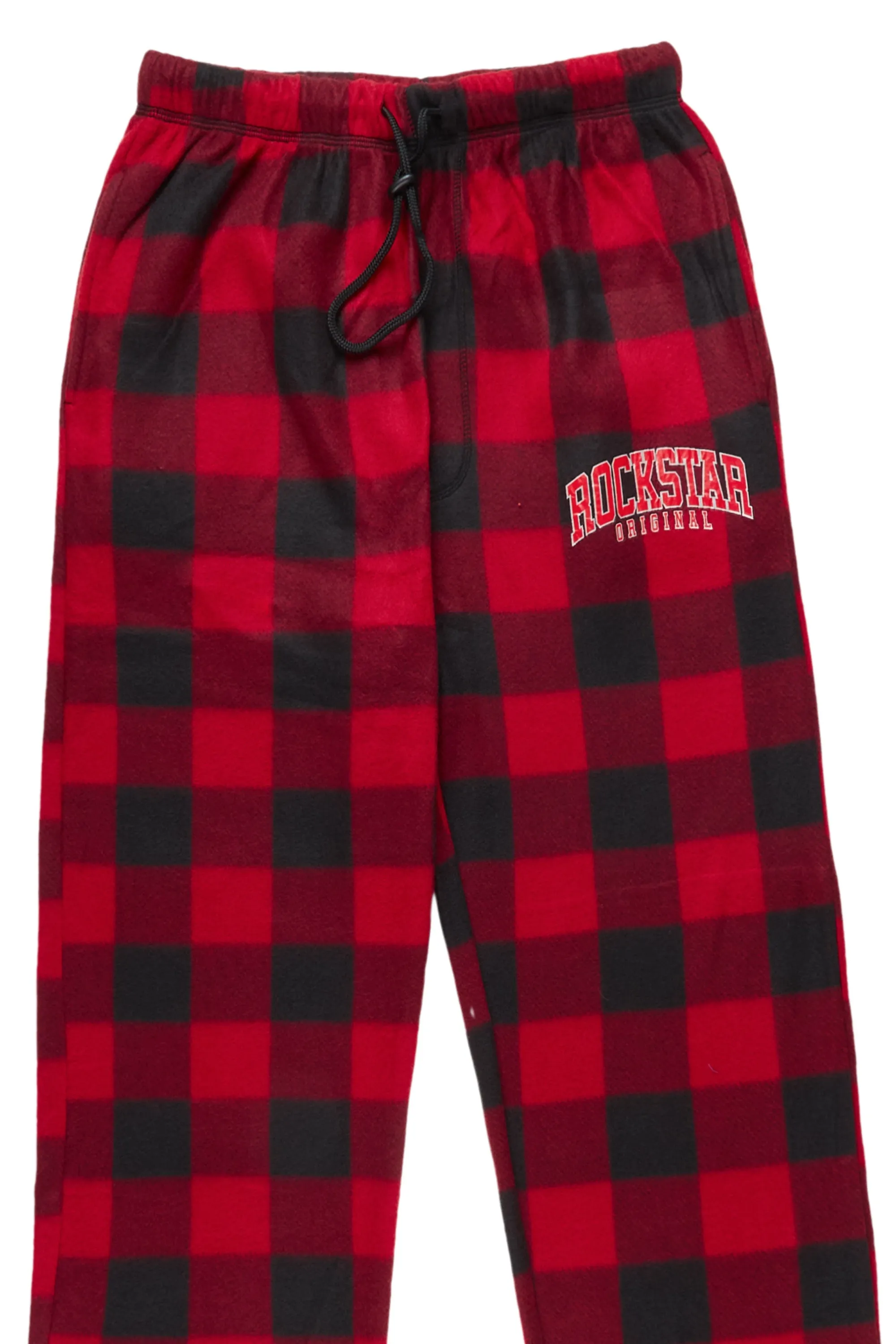 Nigel Red Plaid Pajamas