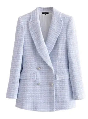 NOELLA TWEED PASTEL BLAZER