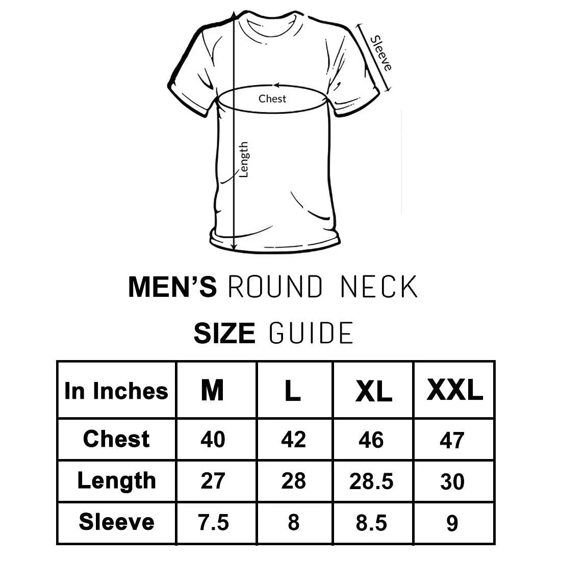 Nutcase Designer Round Neck Men's T-Shirt Wrinkle-Free Poly Cotton Tees - Eat Sleep