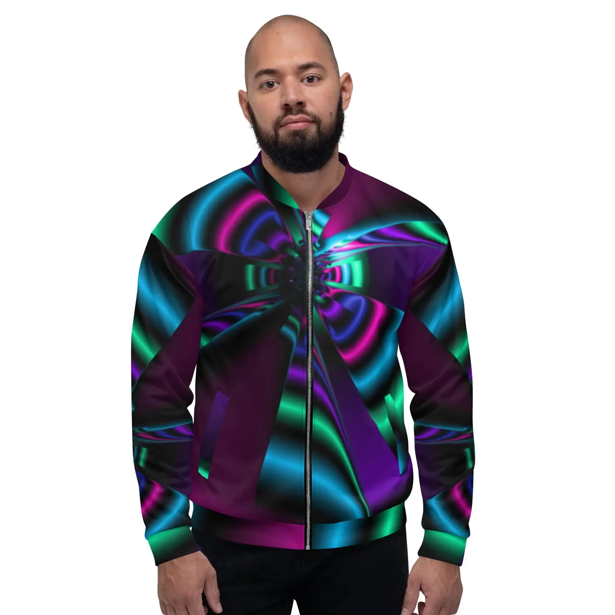 "Cosmic Blast" Collection - Unisex Bomber Jacket