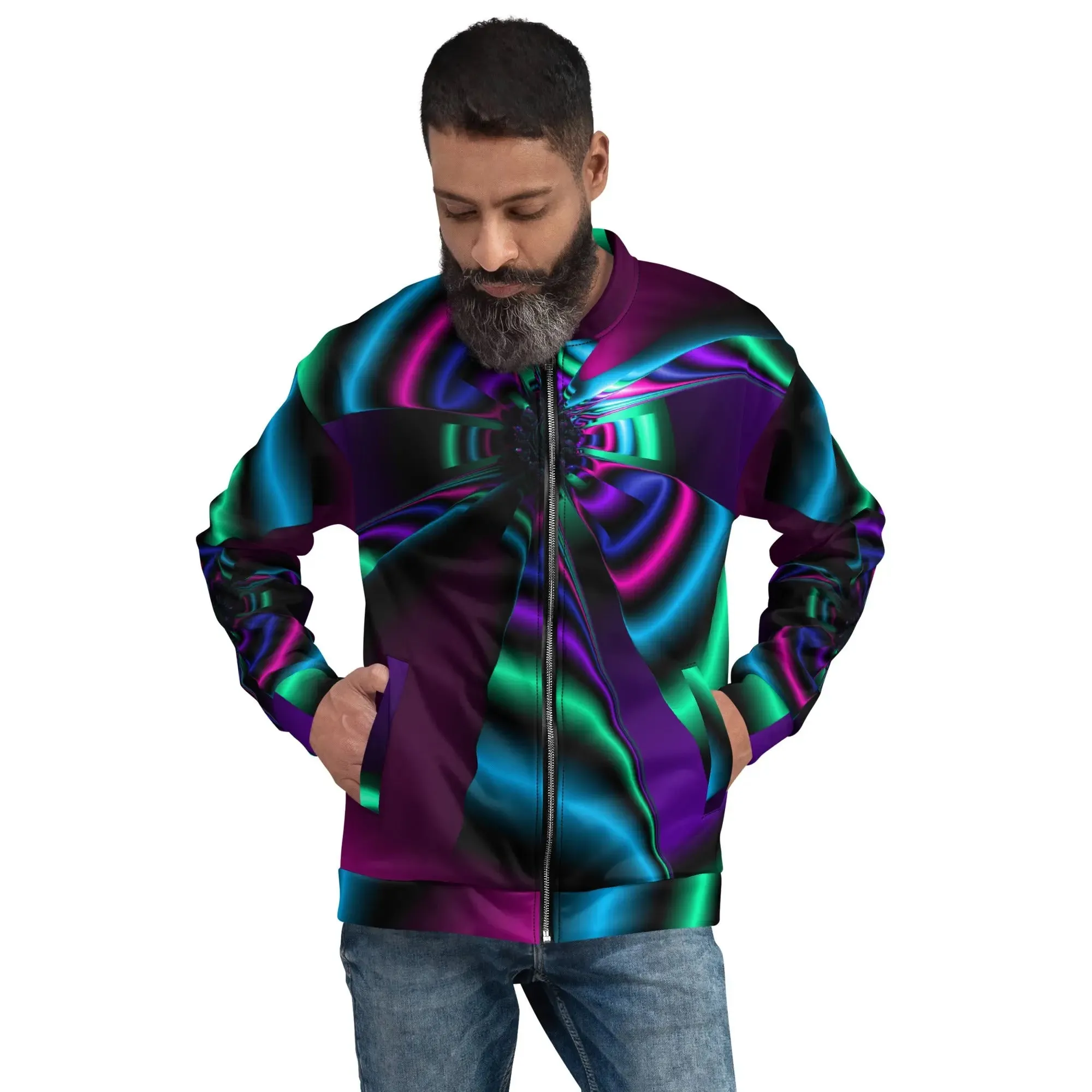 "Cosmic Blast" Collection - Unisex Bomber Jacket