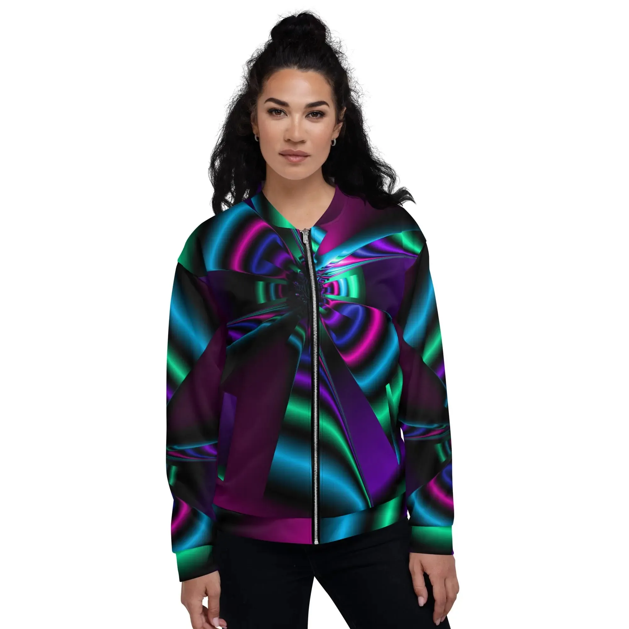 "Cosmic Blast" Collection - Unisex Bomber Jacket