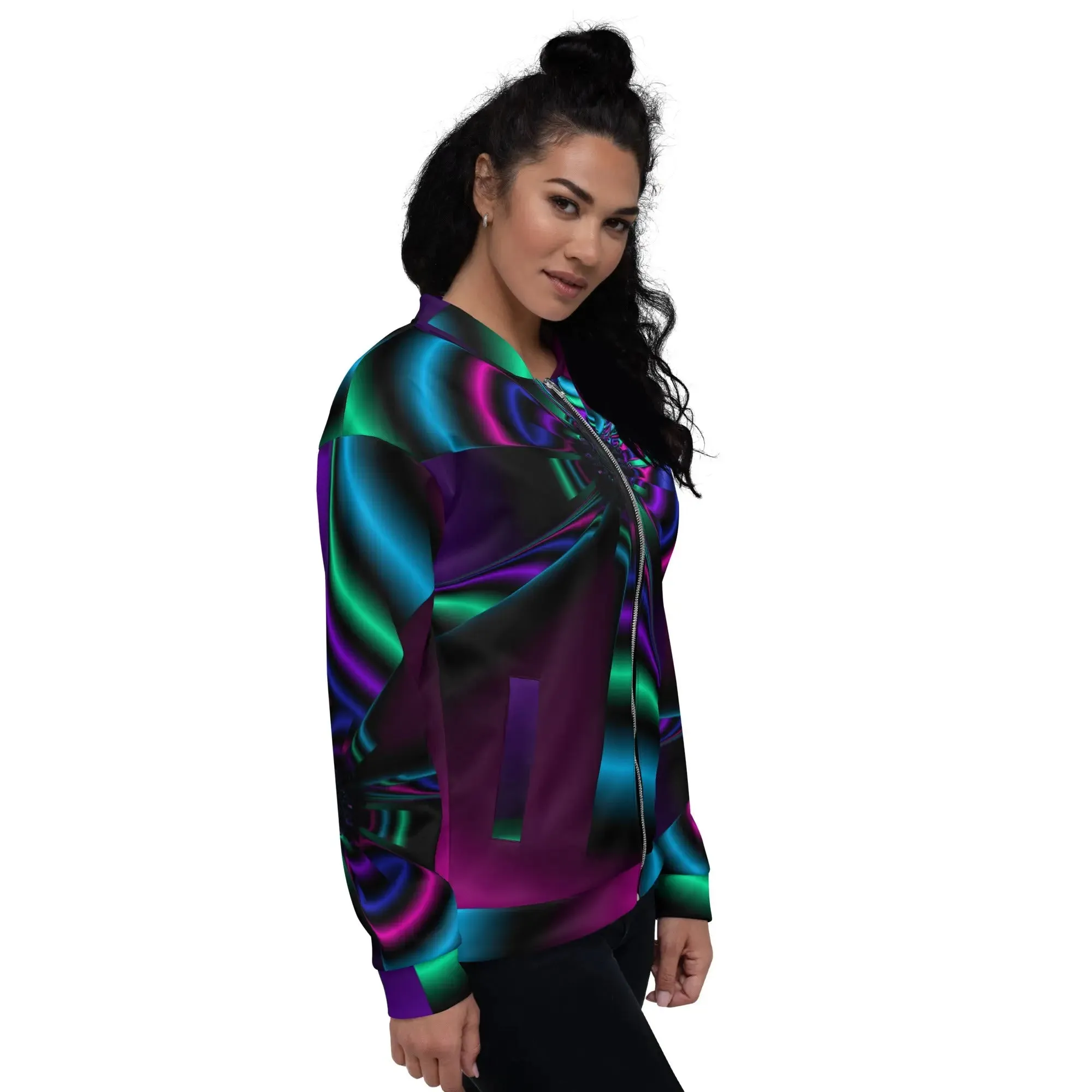 "Cosmic Blast" Collection - Unisex Bomber Jacket