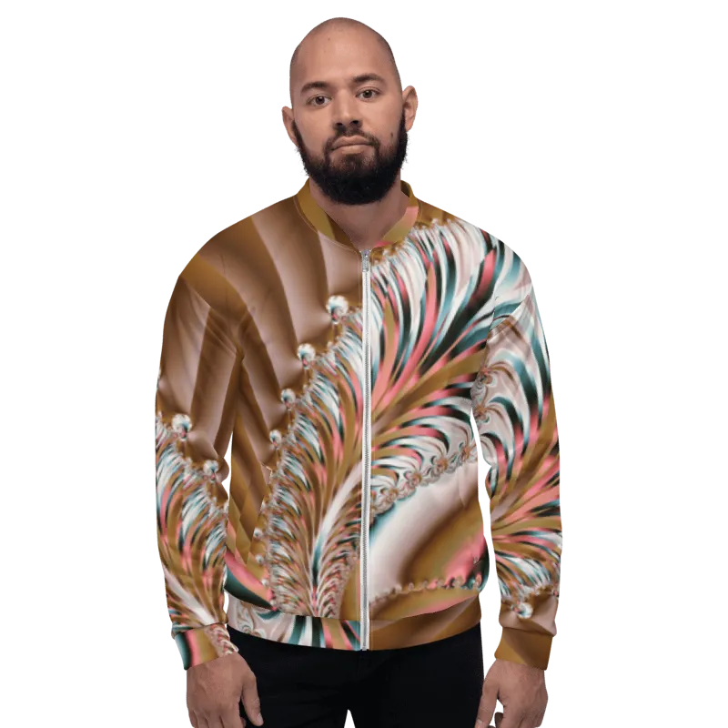 "Summer Spin" Collection - Designer Unisex Bomber Jacket