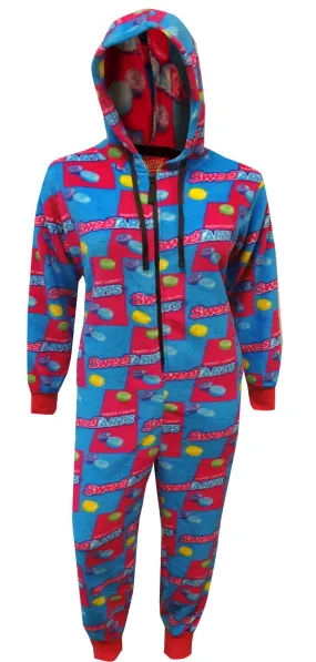 Sweetarts Candy Plush One Piece Pajamas