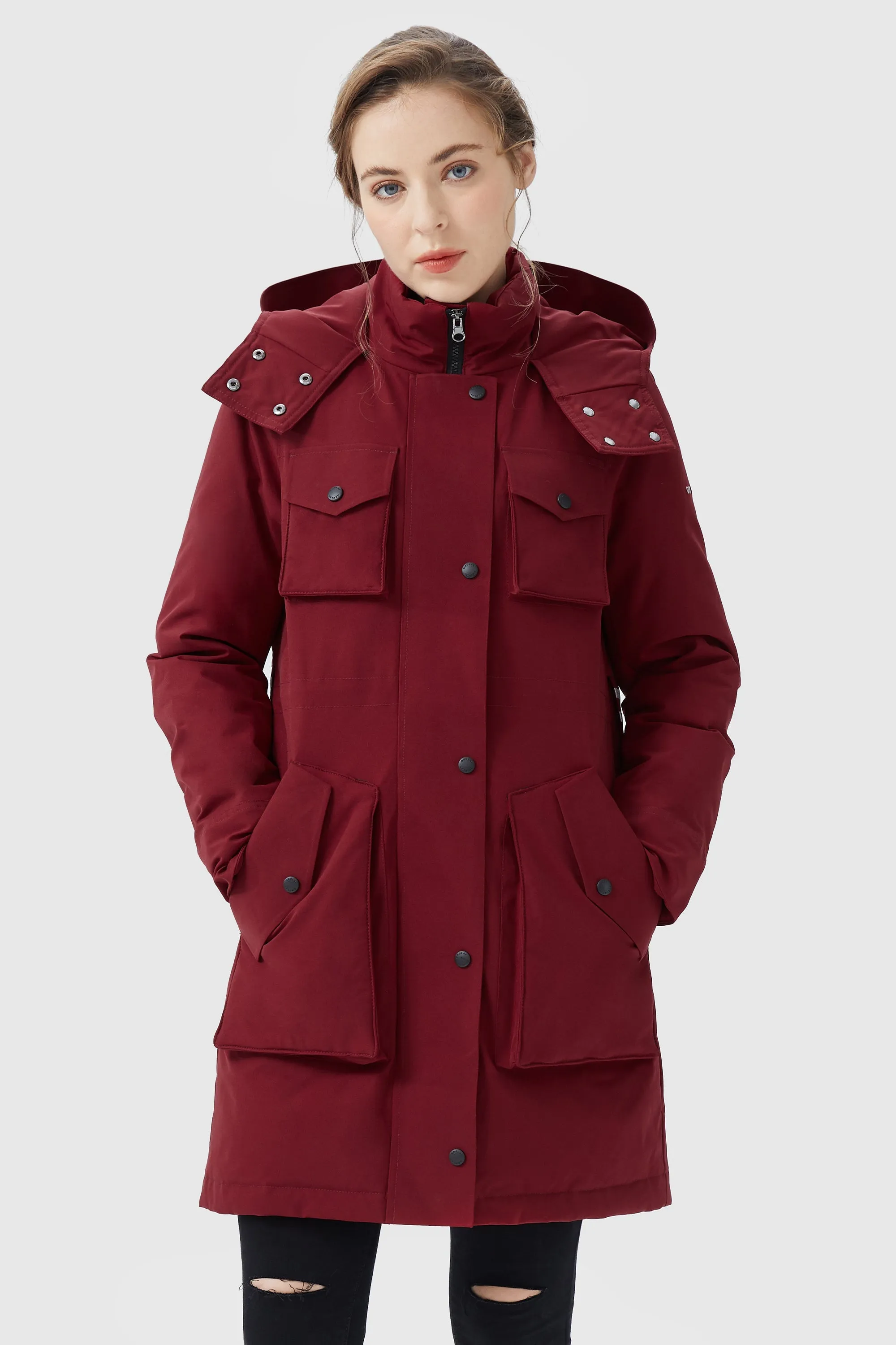 Thicken Winter Parka Coat with Hood