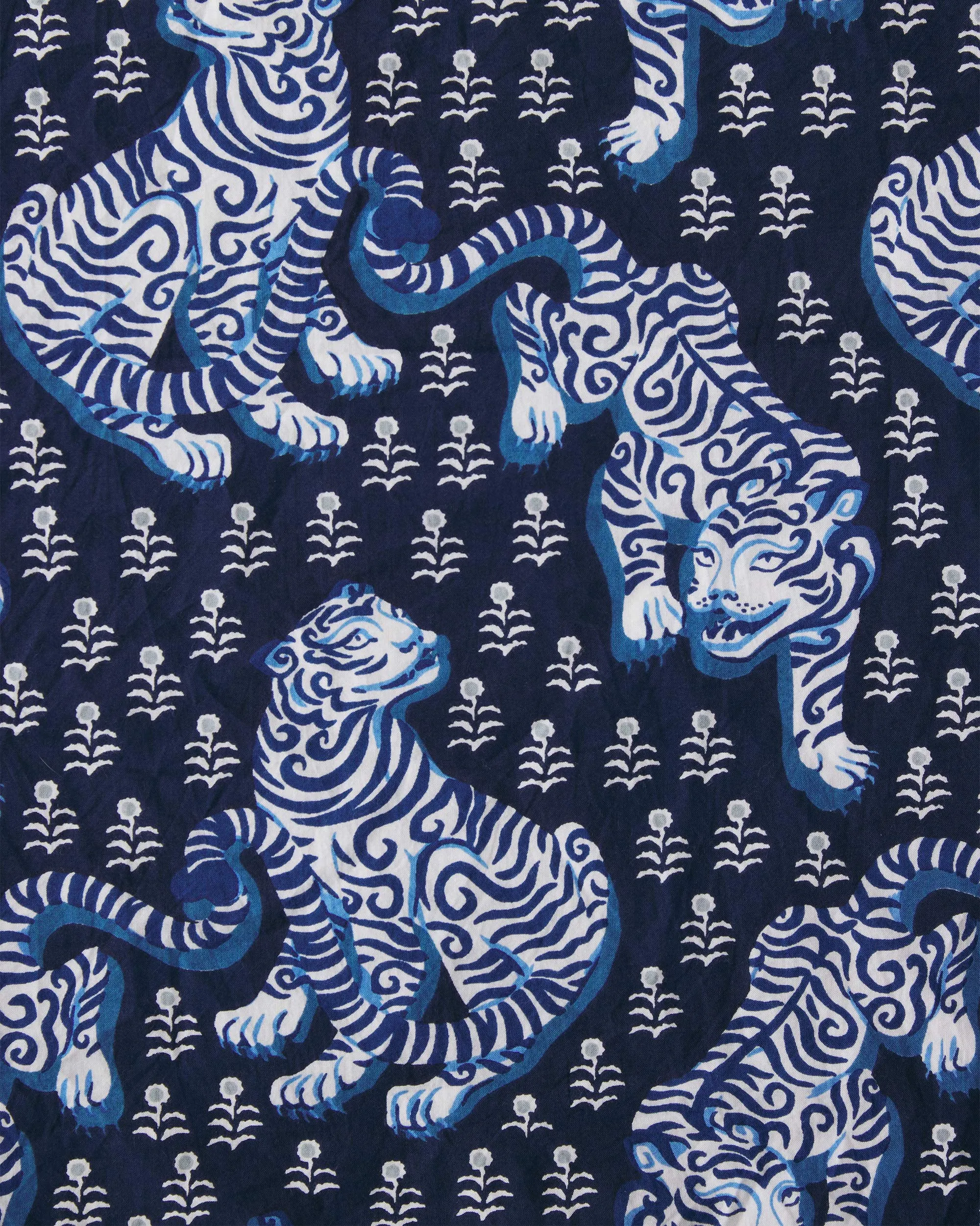 Tiger Queen - Sleep Shirt - Navy