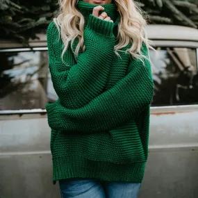 Women Turtleneck Sweaters Winter Pull Jumpers sweater